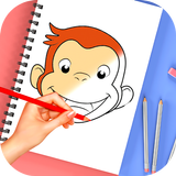 How to Draw Curious George icône