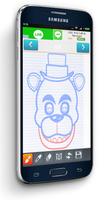 How to draw Freddy FNAF Affiche