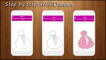 Cómo dibujar vestidos captura de pantalla 3