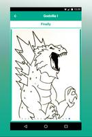 How To Draw Godzilla تصوير الشاشة 2