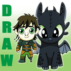 How To Draw How to Train Your Dragon Zeichen