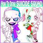 How To Draw Suicide Squad characters biểu tượng