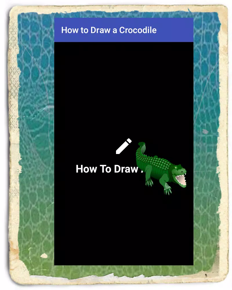 Descarga de APK de Cómo dibujar un cocodrilo para Android