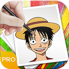 Learn To Draw One Piece Pro icono