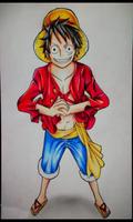 Learn To Draw One Piece Pro Affiche