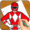 Draw Power Rangers Lessons