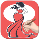 Draw Dress Design - Fashion Drawing APK