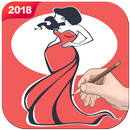 Draw Dress Design - Fashion Drawing APK