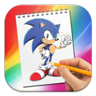 How To Draw Sonic The Hedgehog icône