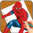 ”Draw Amazing Spiderman Lessons