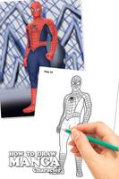 Draw Amazing Spiderman Lessons 스크린샷 2