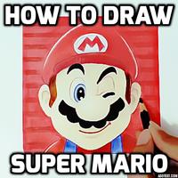 How to Draw a Super Mario Affiche