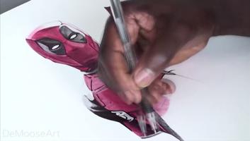 How to draw Superheroes Affiche
