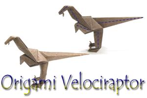 How to fold origami velociraptor ảnh chụp màn hình 1