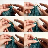 how to knit tutorial постер