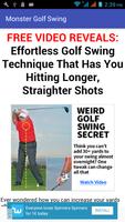 How To Swing A Golf Club # Lea poster