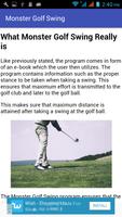 How To Swing A Golf Club # Learn Proper Golf Swing capture d'écran 2