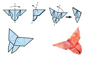 How to make origami butterfly ảnh chụp màn hình 1