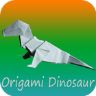How to make Origami Dinosaur biểu tượng