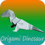 How to make Origami Dinosaur biểu tượng