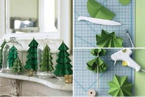 How to Make Christmas tree-poster