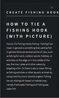 How to make fishing hook screenshot 3