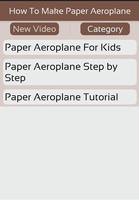 How To Make Paper Aeroplane capture d'écran 1