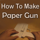 How To Make Paper Guns Video आइकन