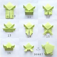 How to make paper frog تصوير الشاشة 1