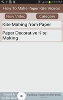 How To Make Paper Kite Videos اسکرین شاٹ 1