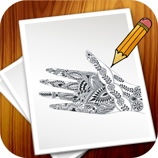 How To Draw Mehndi Design Step