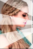 Hairstyles step by step plakat