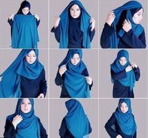 how to wear a hijab idea poster