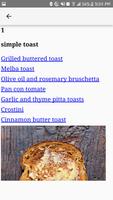 Easy Bread Toasting Recipes screenshot 2
