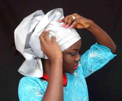 How to Tie Gele (Head Tie) screenshot 3