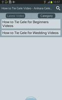 How to Tie Gele Video - Ankara Gele Head Tie Steps capture d'écran 2