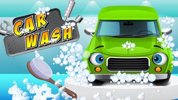 پوستر Car Wash Factory Mechanic