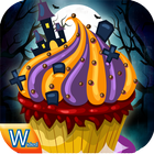 Cupcake Halloween jeu Cooking icône