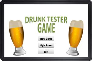 Drunk Tester Game Affiche