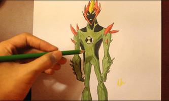 How To Draw Ben 10 Alien Force Affiche