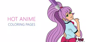 Hot Anime Girls Coloring Pages