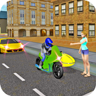 Motorbike Taxi Highway Traffic icon