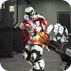 Robot Wars futuristic Shooting icon