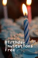 Birthday Invitations Free imagem de tela 1