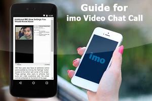 Guide For imo Video Chat Call captura de pantalla 1