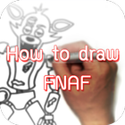 How to draw FNAF simgesi