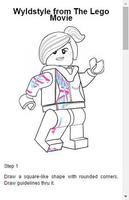 Poster How to draw Lego