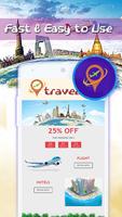 Travelite: Compare Cheapest Flights and Hotels Affiche