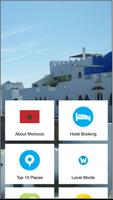 Morocco Hotel Booking Affiche