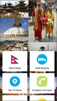 Nepal Hotel Booking Affiche